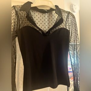 See through blouse